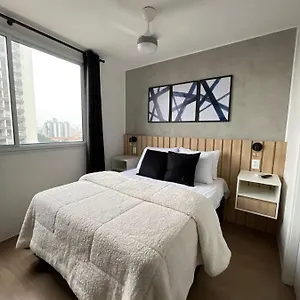 Apartamento Studio Novo E Belissimo No Bras Com Piscina - 100mts Do Metro, São Paulo